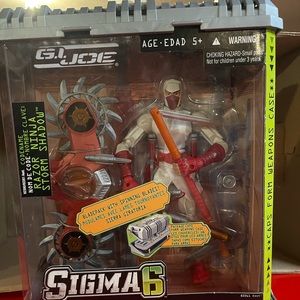 Gi Joe Sigma Razor Ninja Storm Shadow